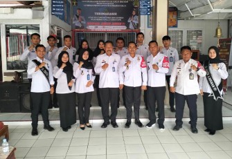 Suasana saat kunjungan Kakanwil Kemenkumham Sumbar di Lapas Kelas III Suliki.