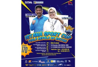 Turnamen Futsal Piala Kepala BP Batam Kategori Pelajar Bakal Berlangsung Tanggal 14 Desember 2023