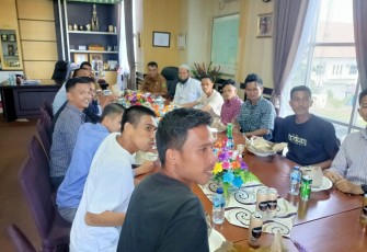 Silaturahmi Tim Garex FC dari Pulau Midai 