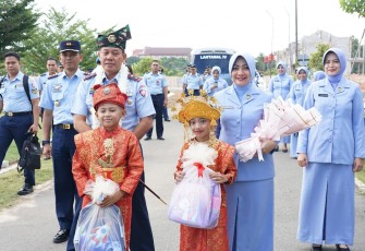 Pangkoopsud I saat Melaksanakan Kunker ke Lanud Hang Nadim Batam