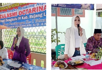 Reses Anggota DPRD Provinsi Bengkulu Zulasmi Octarina