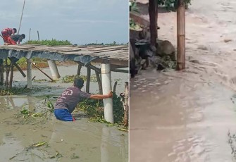 Pasca Banjir di Kabupaten Lampung Selatan