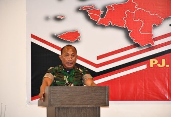 Pangdam Kasuari Mayjen TNI Gabriel Lema 