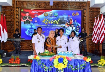 Syukuran HUT Kowal Ke-60 di Koarmada III Sorong