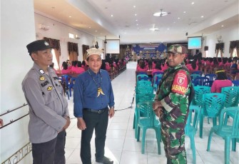 Amankan ibadah umat kristiani di wilayah binaan