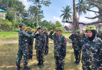 Pelatihan anggota Pemuda Panca Marga Kabupaten Balangan