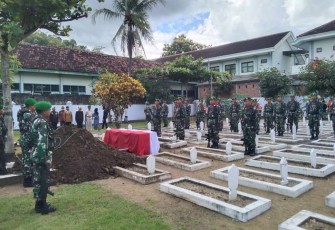 Pemakaman militer veteran RI