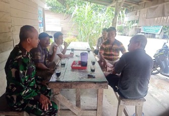 Komsos bersama warga binaan 