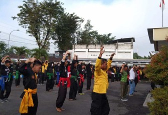 Olahraga bersama di wilayah 
