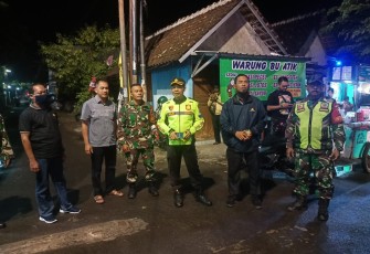 Patroli bersama wilayah binaan 