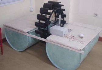Purwarupa pembangkit listrik tenaga pikohidro Hypercube.
