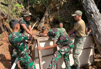 Pembangunan bendungan di perbatasan 