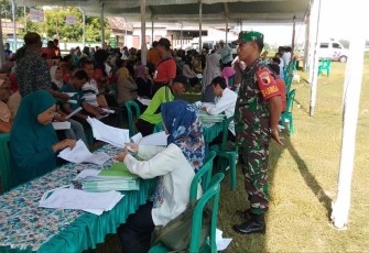 Pembagian PTSL di wilayah binaan 