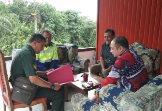 Komsos bersama warga binaan 