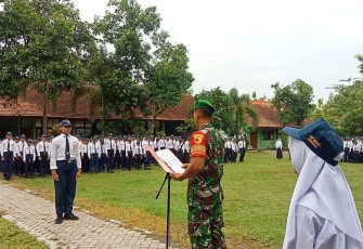 Irup Upacara di SMPN 1 Bringin