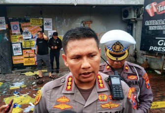 Kapolresta Malang Kota Kombes Pol Budi Hermanto saat memberikan keterangan pers 