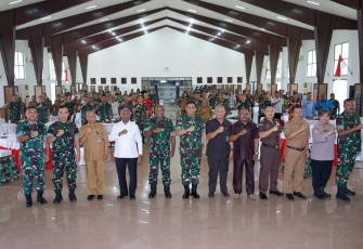 Sosialisasi KOMCAD Kodam Kasuari 