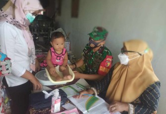 Posyandu balita wilayah binaan 