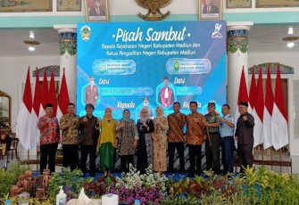 Pisah Sambut Kajari dan Ketua PN Kabupaten Madiun