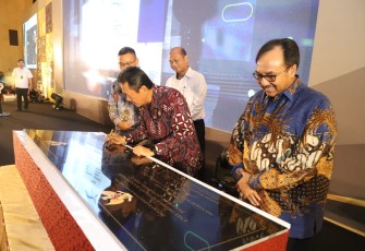 Peresmian Pabrik Pakan Ikan Pasaman 