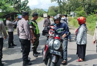 Pengamanan anggota pencak silat wilayah binaan 