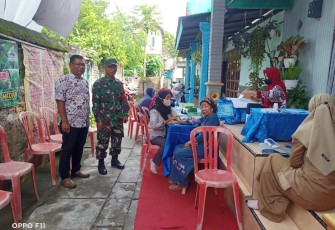 Posyandu Lansia di wilayah desa binaan 