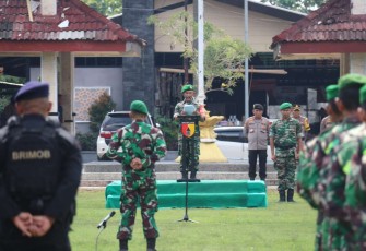 Apel gelar pasukan Kodim 0805/Ngawi