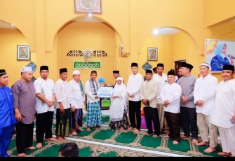 Walikota Rahma saat Safari Ramadhan di Masjid At Taubah