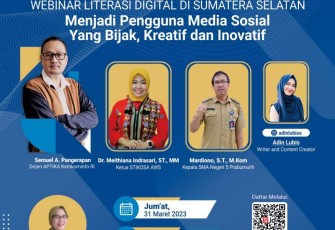 Webinar Literasi Digital di SMAN 5 Prabumulih