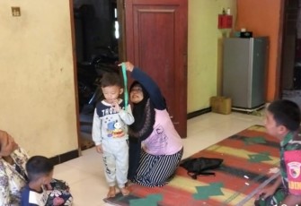 Posyandu balita wilayah desa binaan 