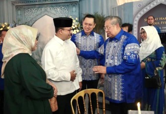 Anies saat Silaturahmi ke Rumah AHY