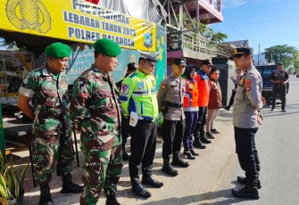 Pengamanan arus mudik lebaran di wilayah binaan 