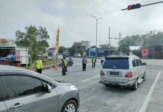 Pengamanan arus mudik lebaran 