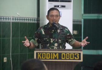 Dandim 0803/Madiun Letkol Inf Meina Helmi 