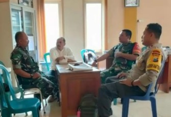 Komsos bersama warga binaan 