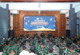 Doa Bersama prajurit Koarmada III Sorong