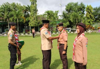 Pembinaan Pramuka Saka Wira Kartika Triwulan II TA 2023