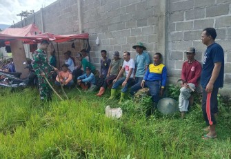 Komsos bersama warga binaan 