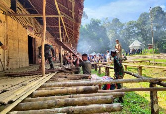 Event Kebudayaan Gawia Sowa di perbatasan 