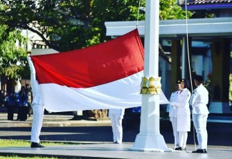 Upacara Hari Kebangkitan Nasional di pendopo Kabupaten Pacitan 