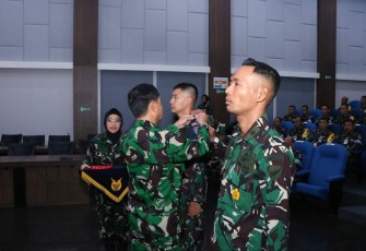 Danseskoau Marsda TNI Elianto Susetio membuka latihan OYU Matra II Pasis Seskoau Angkatan Ke-60 TP 2023, Senin (22/5)