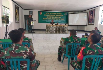 Sisrendal Tahun 2023 Kodim 0801/Pacitan 