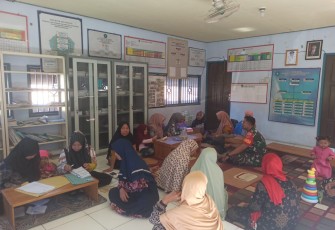 Posyandu Lansia di wilayah desa binaan 