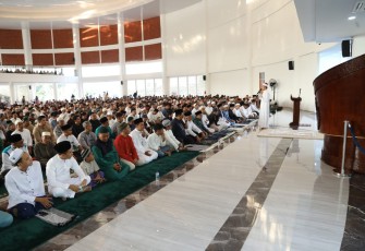 BP Batam Gelar Salat Idul Adha 1444 Hijriah di Masjid Tanjak 
