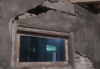 Dampak gempa di kabupaten Gunung Kidul Yogyakarta 
