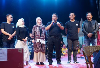 Gemerlap Malam Puncak Kegiatan Milenial Fest Kota Tebing Tinggi 