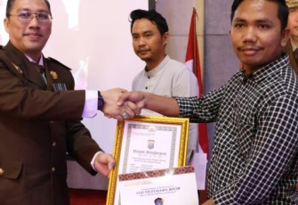 Mahasiswa UIN Syahada Padangsidimpuan Terima Penghargaan dari Polres Tapsel 