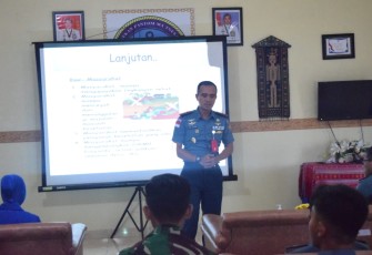 Sosialisasikan Prilaku Hidup Bersih dan Sehat di Lanudal Kupang