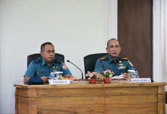 Audit kinerja Koarmada III di Lantamal XI Merauke, Rabu (12/7)