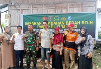 Sasaran tambahan TMMD ke 117 Kodim 1411/Bulukumba, Selasa (18/7)
